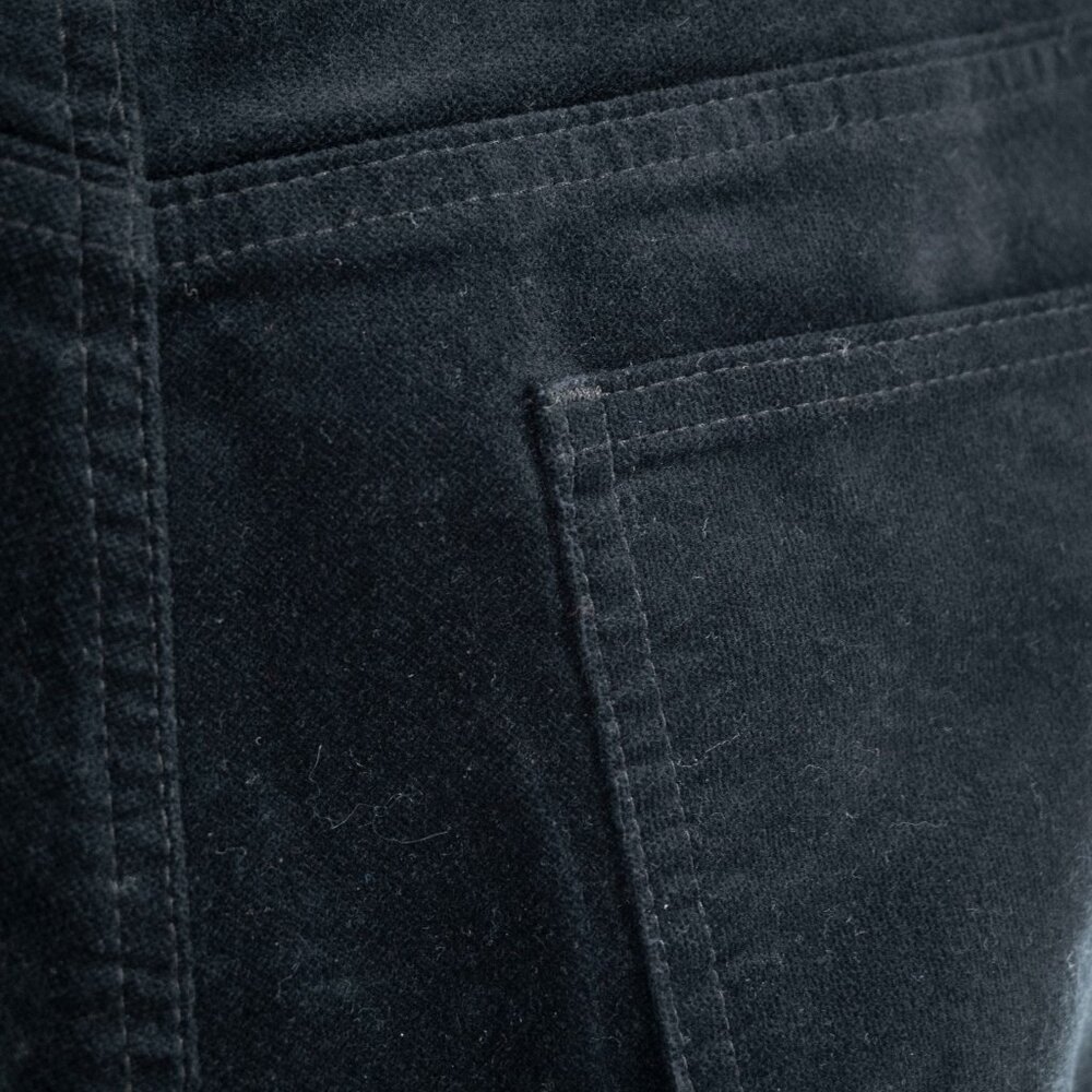 Eileen Fisher Organic Cotton Stretch Velveteen Pant Slim Fit | Med | NWT - Picture 7 of 9